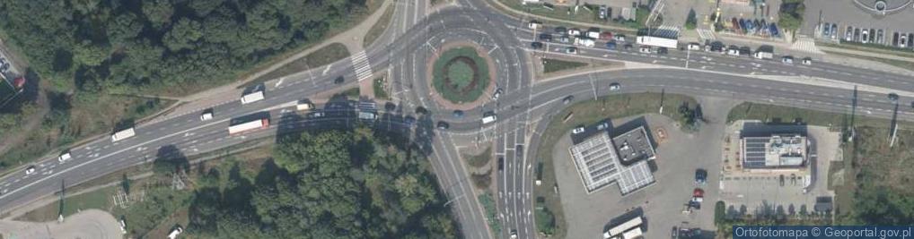 Zdjęcie satelitarne Paczkomat InPost POZ406