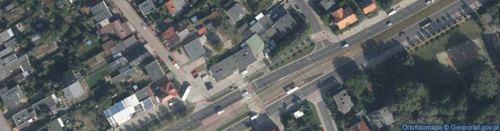 Zdjęcie satelitarne Paczkomat InPost POZ45N