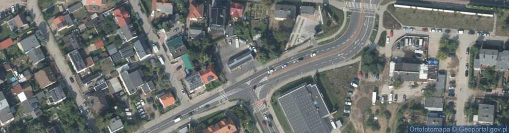 Zdjęcie satelitarne Paczkomat InPost POZ47N