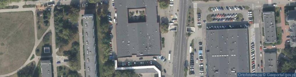 Zdjęcie satelitarne Paczkomat InPost POZ61M