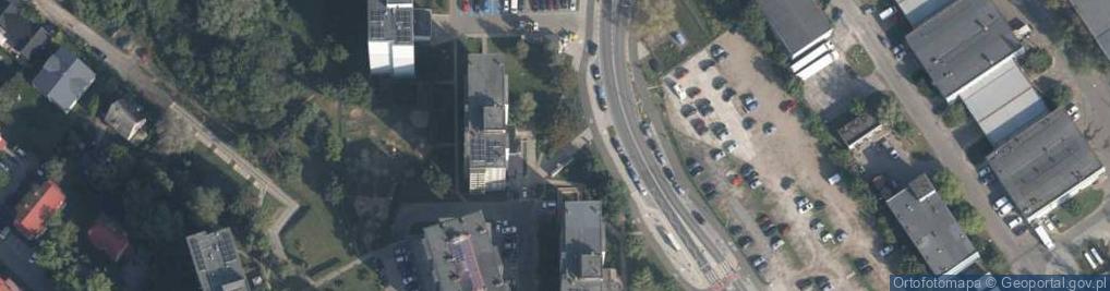 Zdjęcie satelitarne Paczkomat InPost POZ67N