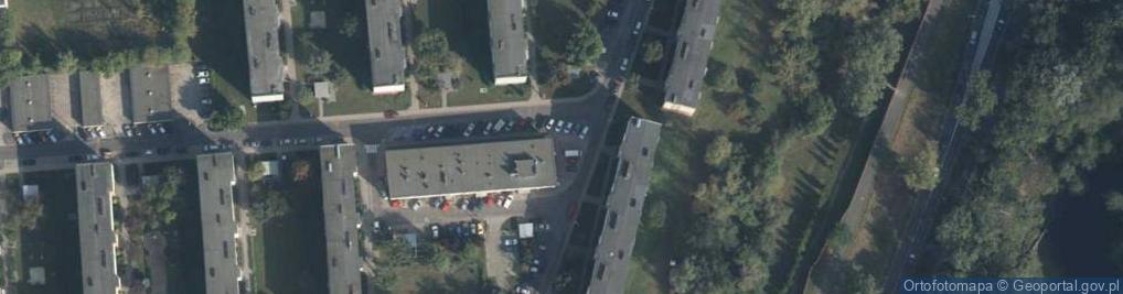 Zdjęcie satelitarne Paczkomat InPost POZ72N