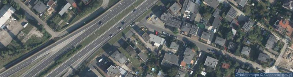 Zdjęcie satelitarne Paczkomat InPost POZ77M