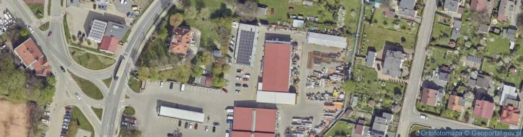 Zdjęcie satelitarne Paczkomat InPost PRD01N