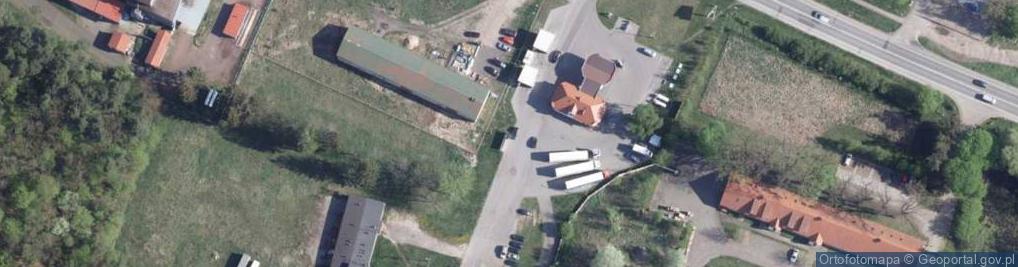 Zdjęcie satelitarne Paczkomat InPost PRK01M