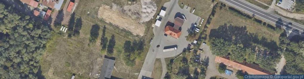 Zdjęcie satelitarne Paczkomat InPost PRK01M