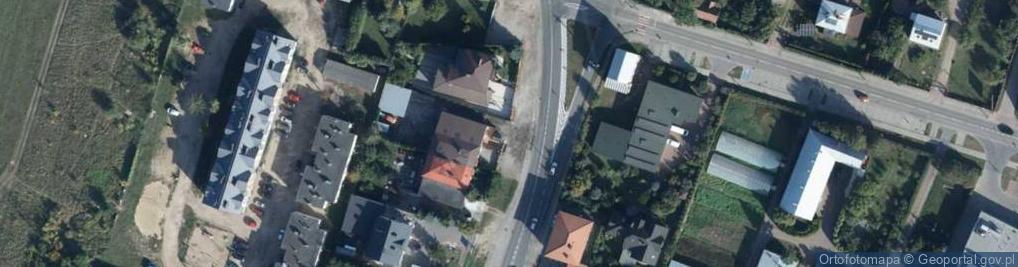 Zdjęcie satelitarne Paczkomat InPost PRN01M