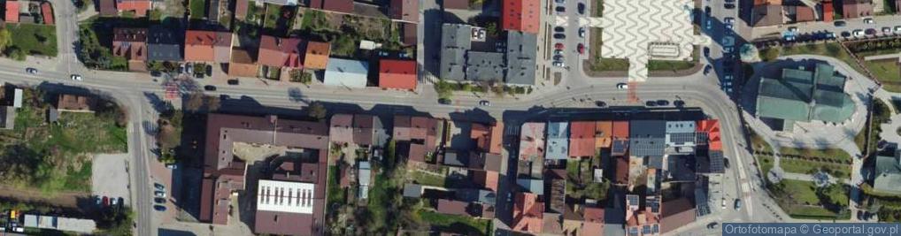 Zdjęcie satelitarne Paczkomat InPost PRO01BAPP