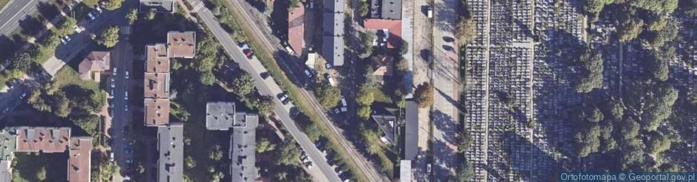 Zdjęcie satelitarne Paczkomat InPost PRU02BAPP