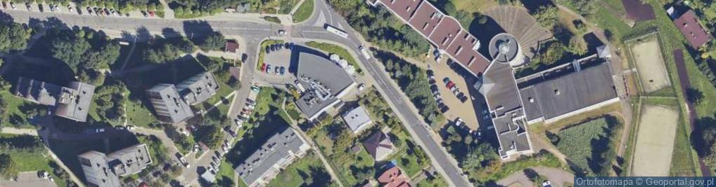 Zdjęcie satelitarne Paczkomat InPost PRZ12M