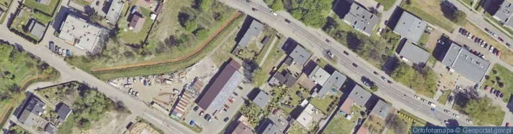 Zdjęcie satelitarne Paczkomat InPost PSI12M