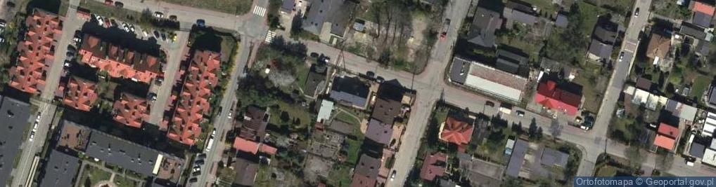 Zdjęcie satelitarne Paczkomat InPost PST01BAPP
