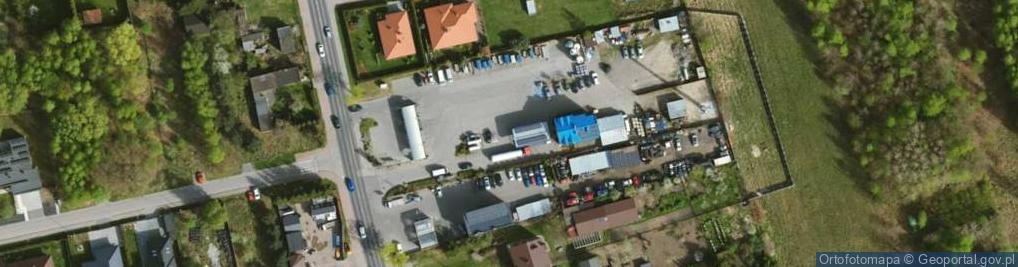 Zdjęcie satelitarne Paczkomat InPost PTR03N