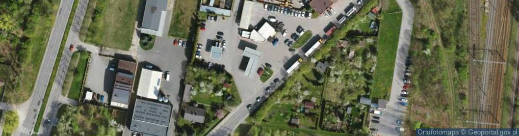 Zdjęcie satelitarne Paczkomat InPost PTR04M