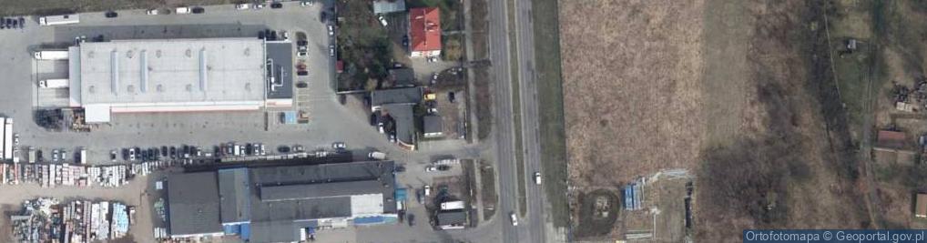 Zdjęcie satelitarne Paczkomat InPost PTR09M