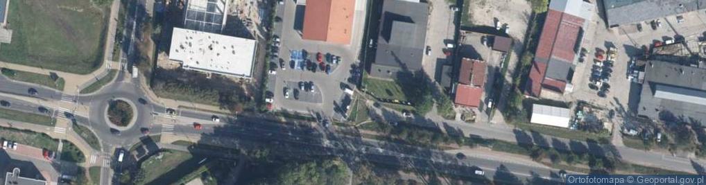 Zdjęcie satelitarne Paczkomat InPost PUL02BAPP