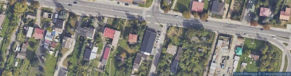 Zdjęcie satelitarne Paczkomat InPost RAD01BAPP