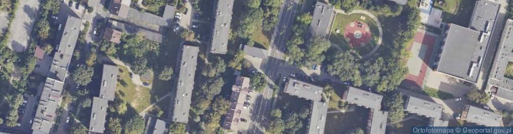 Zdjęcie satelitarne Paczkomat InPost RAD02APP