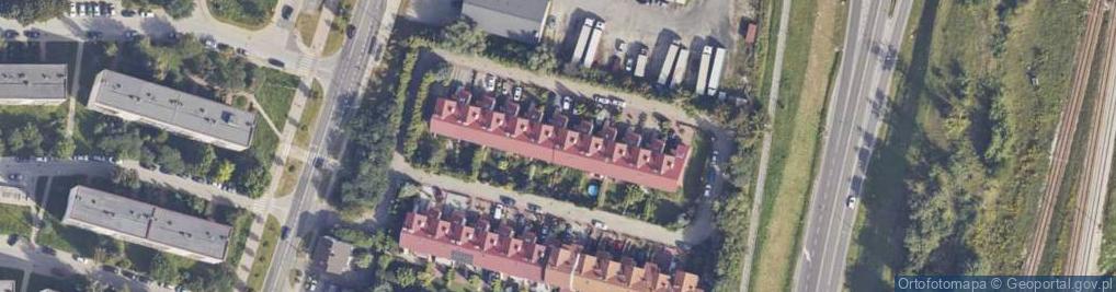 Zdjęcie satelitarne Paczkomat InPost RAD06N