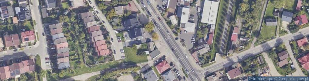 Zdjęcie satelitarne Paczkomat InPost RAD17BAPP