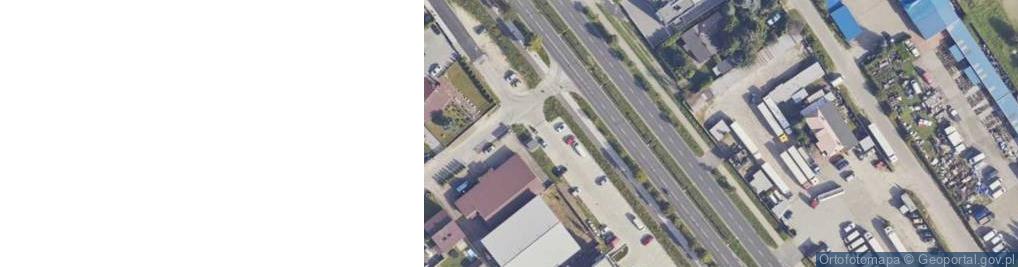 Zdjęcie satelitarne Paczkomat InPost RAD44M