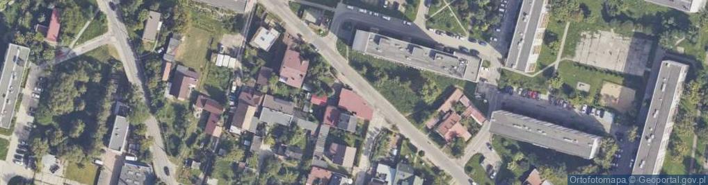 Zdjęcie satelitarne Paczkomat InPost RAD52M