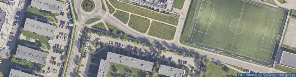 Zdjęcie satelitarne Paczkomat InPost RAD58M