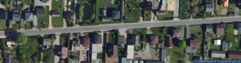 Zdjęcie satelitarne Paczkomat InPost RADK01M