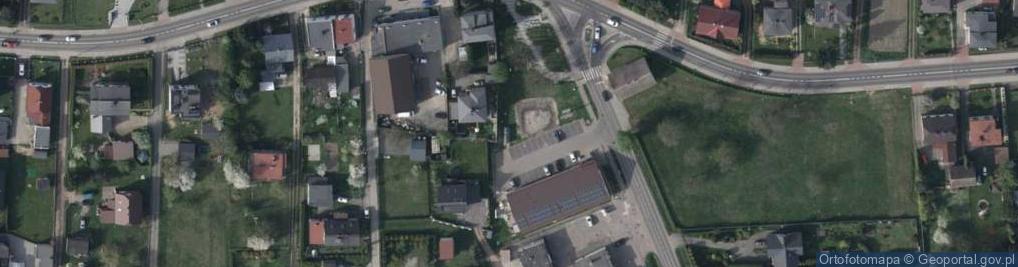 Zdjęcie satelitarne Paczkomat InPost RAL07M