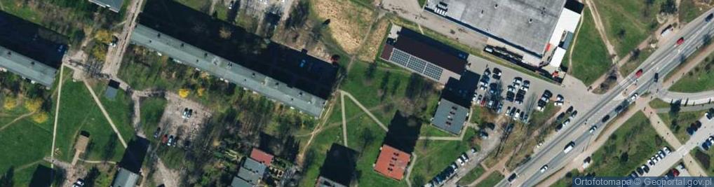 Zdjęcie satelitarne Paczkomat InPost RDA14M