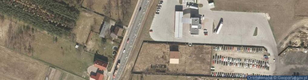 Zdjęcie satelitarne Paczkomat InPost RDC01BAPP