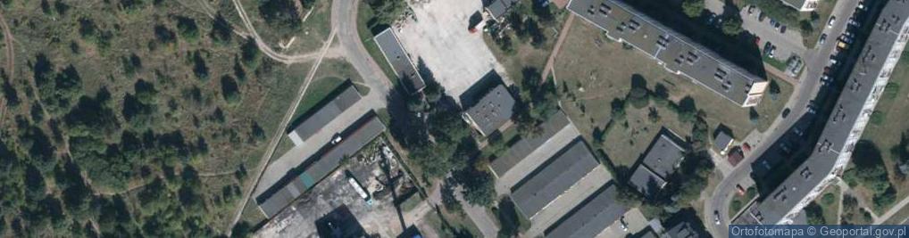 Zdjęcie satelitarne Paczkomat InPost RDP07M