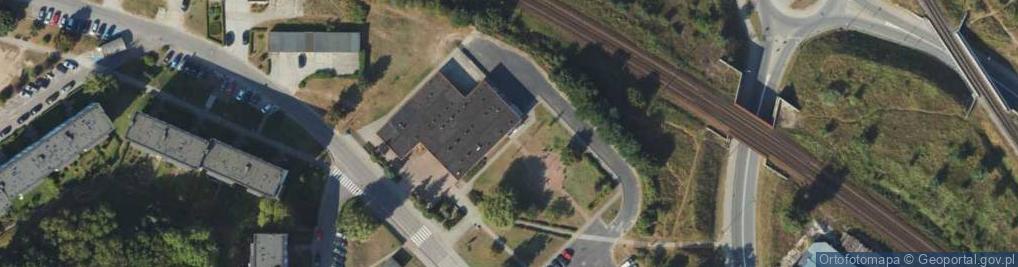 Zdjęcie satelitarne Paczkomat InPost RED01APP