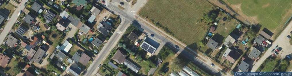 Zdjęcie satelitarne Paczkomat InPost RED01G