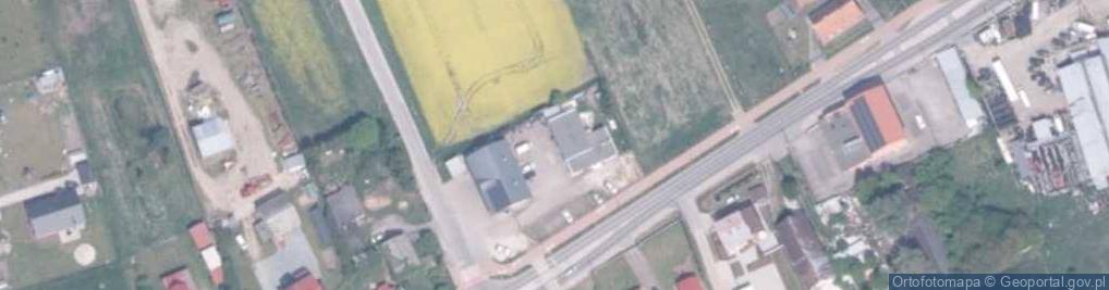 Zdjęcie satelitarne Paczkomat InPost RKW01M