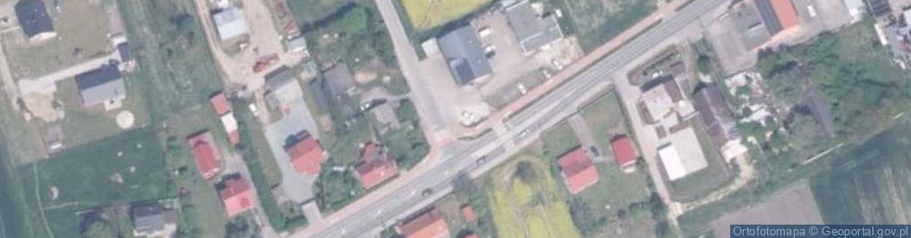 Zdjęcie satelitarne Paczkomat InPost RKW01M