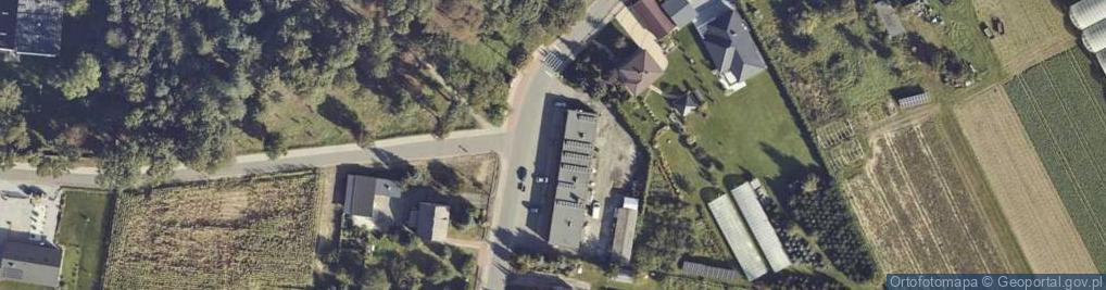 Zdjęcie satelitarne Paczkomat InPost RLC01M