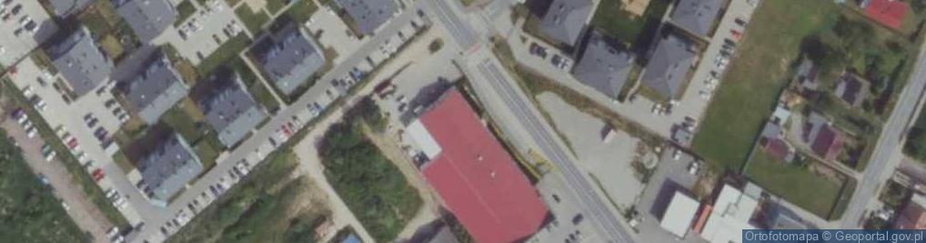 Zdjęcie satelitarne Paczkomat InPost ROK01M