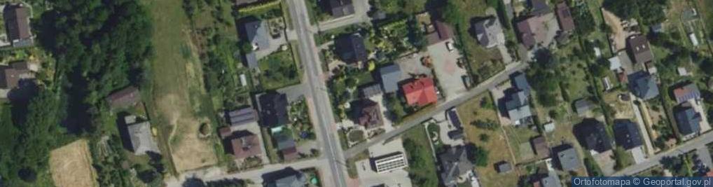 Zdjęcie satelitarne Paczkomat InPost ROX01M