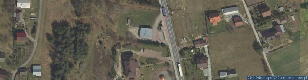 Zdjęcie satelitarne Paczkomat InPost RUDX01M