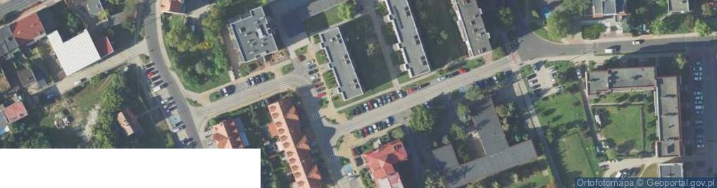 Zdjęcie satelitarne Paczkomat InPost RWA03BAPP