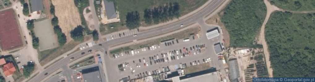 Zdjęcie satelitarne Paczkomat InPost RWM01A