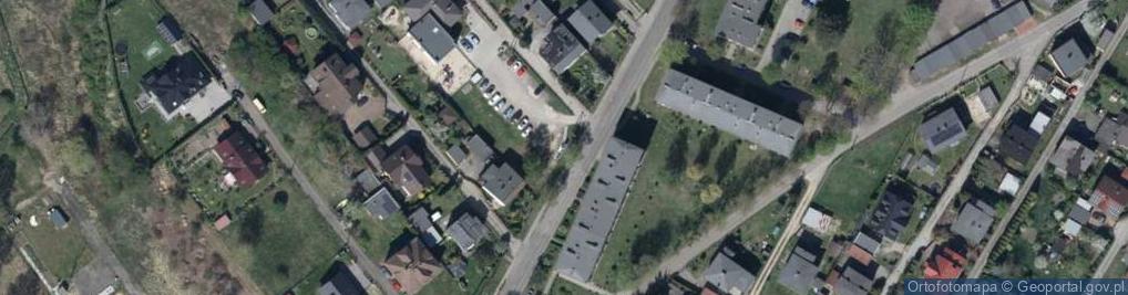 Zdjęcie satelitarne Paczkomat InPost RYB02APP