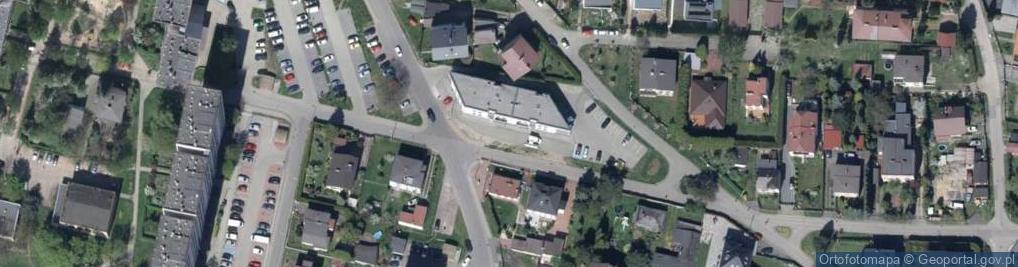 Zdjęcie satelitarne Paczkomat InPost RYB05M