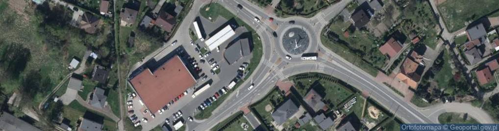 Zdjęcie satelitarne Paczkomat InPost RYB06A