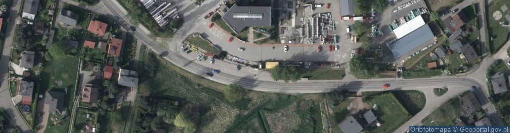 Zdjęcie satelitarne Paczkomat InPost RYB41M