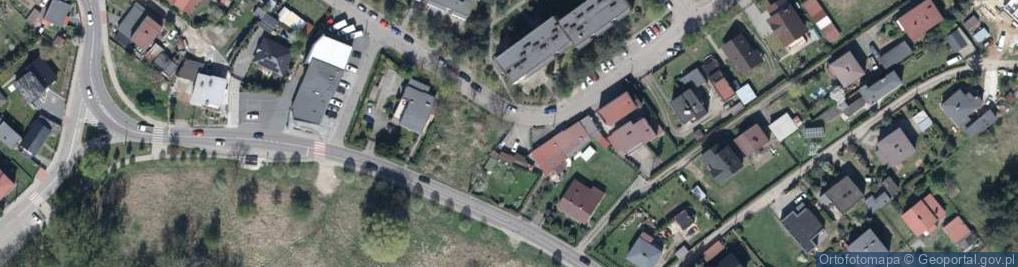 Zdjęcie satelitarne Paczkomat InPost RYB48M