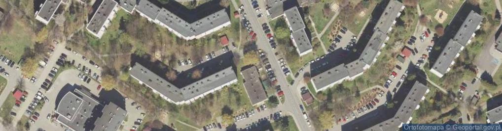 Zdjęcie satelitarne Paczkomat InPost RZE01BAPP