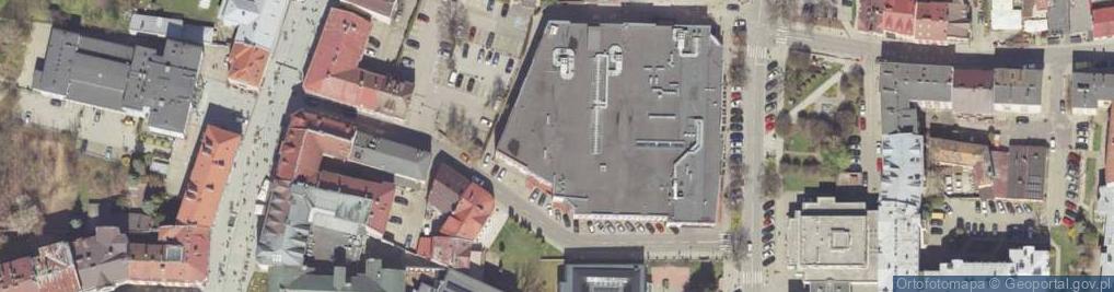 Zdjęcie satelitarne Paczkomat InPost RZE01HO