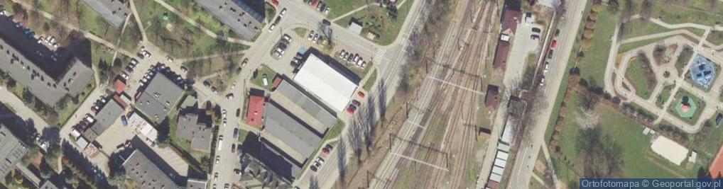 Zdjęcie satelitarne Paczkomat InPost RZE22A